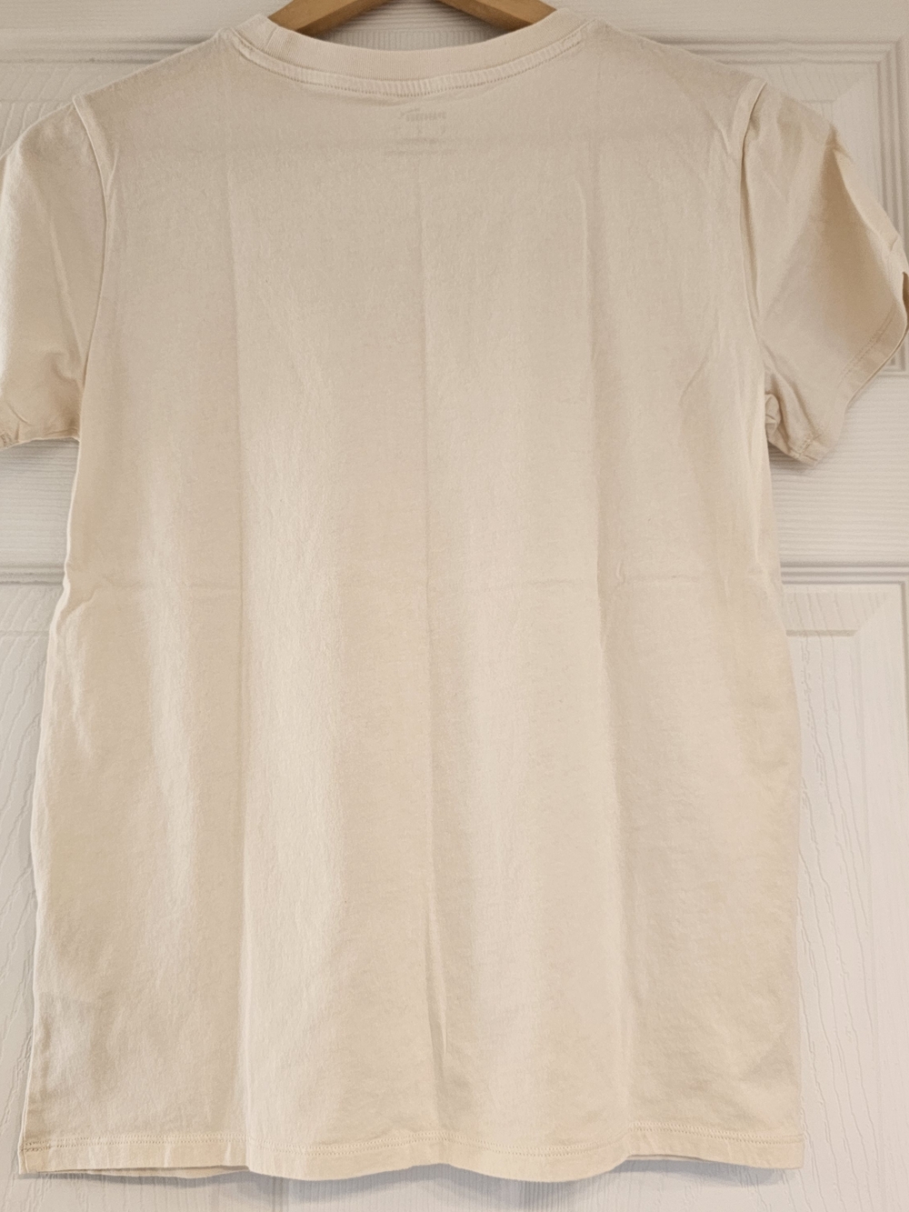 Puma Graphic Logo Tee in Cream - Picture 3 of 3